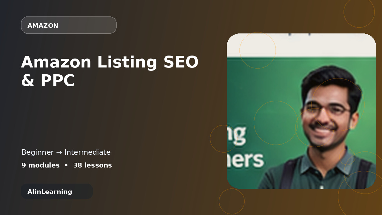Amazon Listing SEO ও PPC