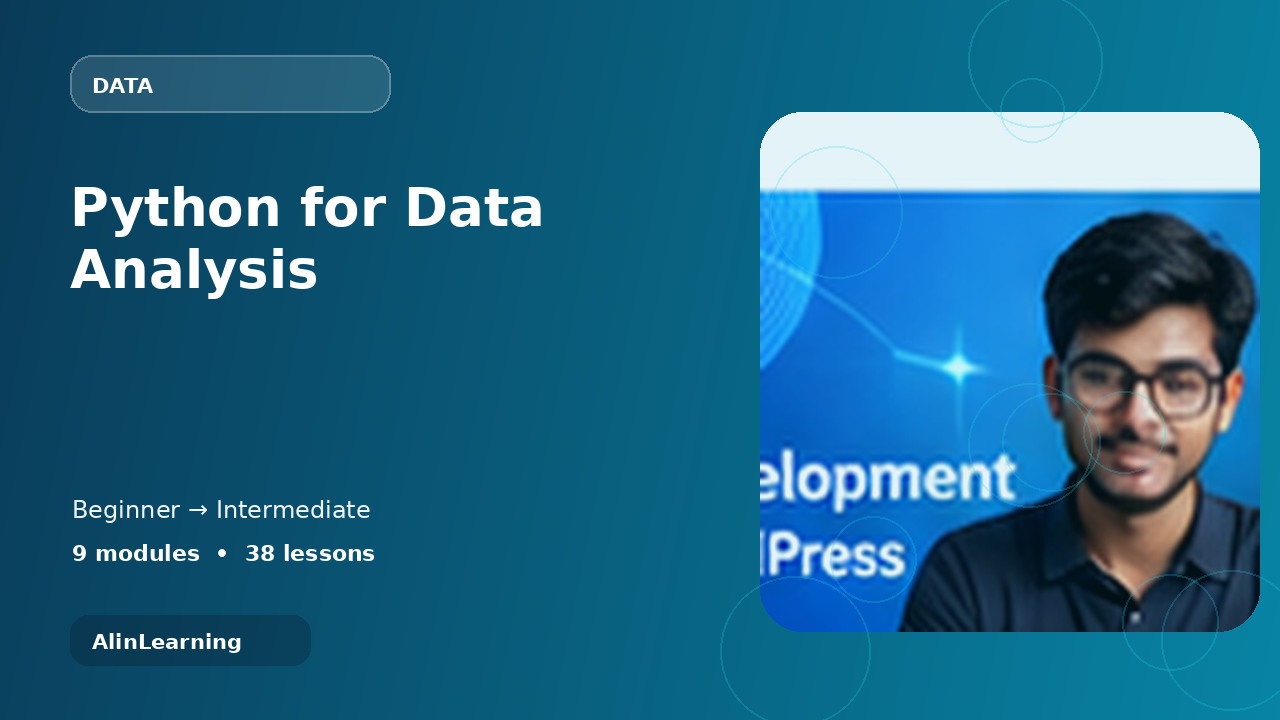 Python for Data Analysis