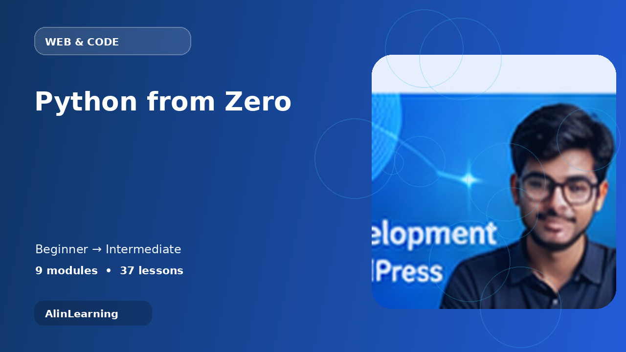 Python from Zero
