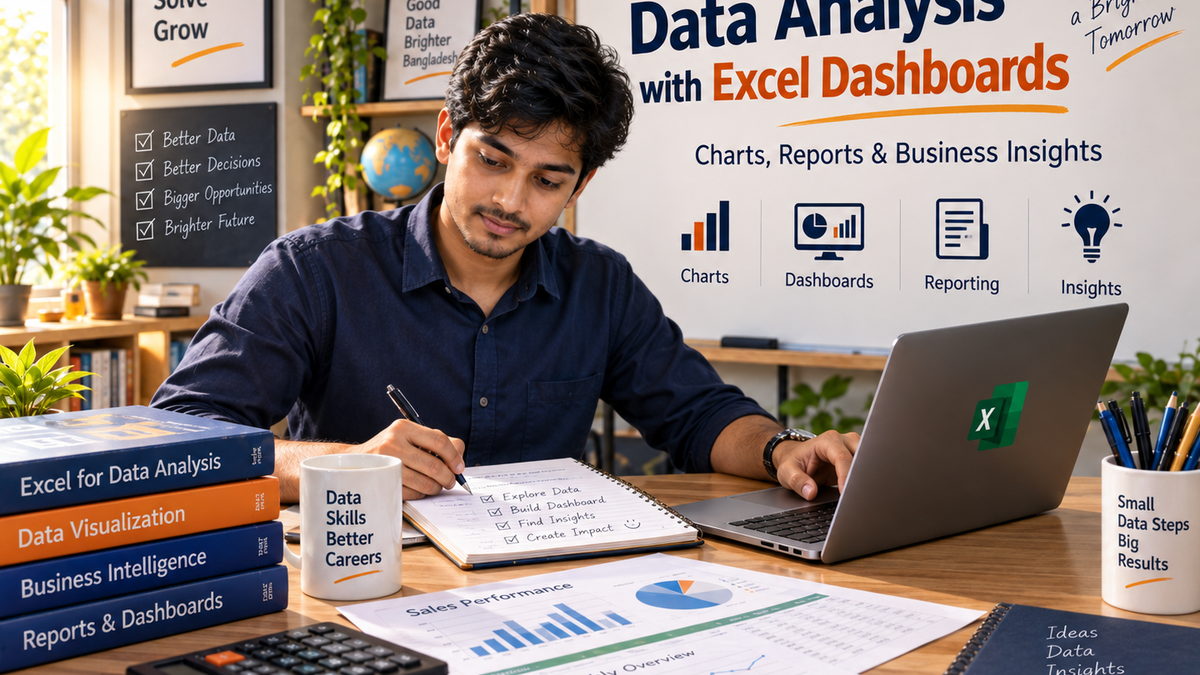 ডেটা ভিজুয়ালাইজেশন ও বিজনেস ড্যাশবোর্ড | Data Visualisation & Business Dashboards