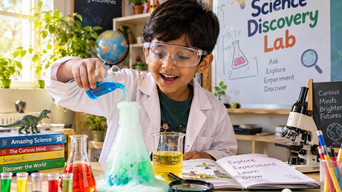 কিডস সায়েন্স ডিসকভারি ল্যাব | Science Discovery Lab