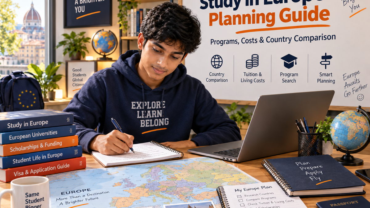 ইউরোপে উচ্চশিক্ষা পরিকল্পনা কোর্স | Study in Europe Planning Guide
