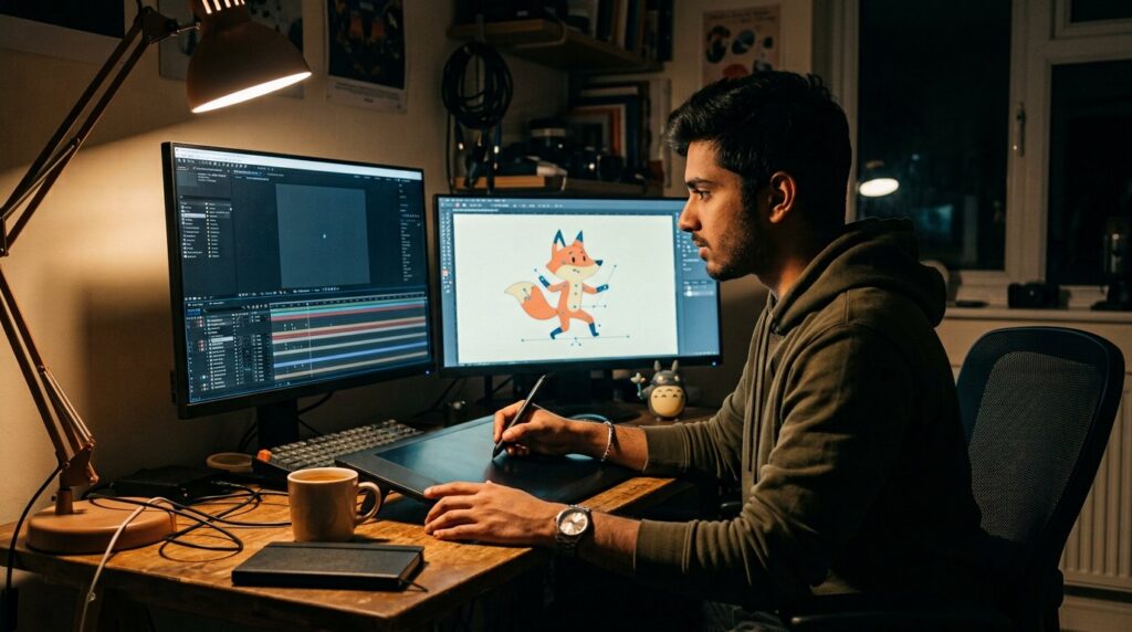 ২ডি ক্যারেক্টার রিগিং ও অ্যানিমেশন | 2D Character Rigging & Animation