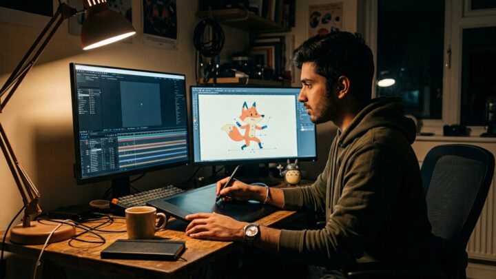 ২ডি ক্যারেক্টার রিগিং ও অ্যানিমেশন | 2D Character Rigging & Animation